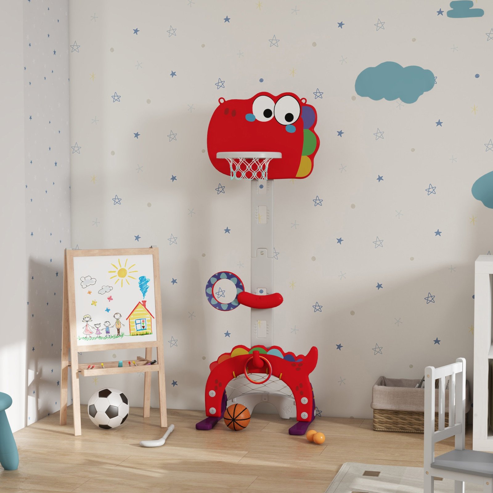 5 in 1 Basketball play set - Image 2