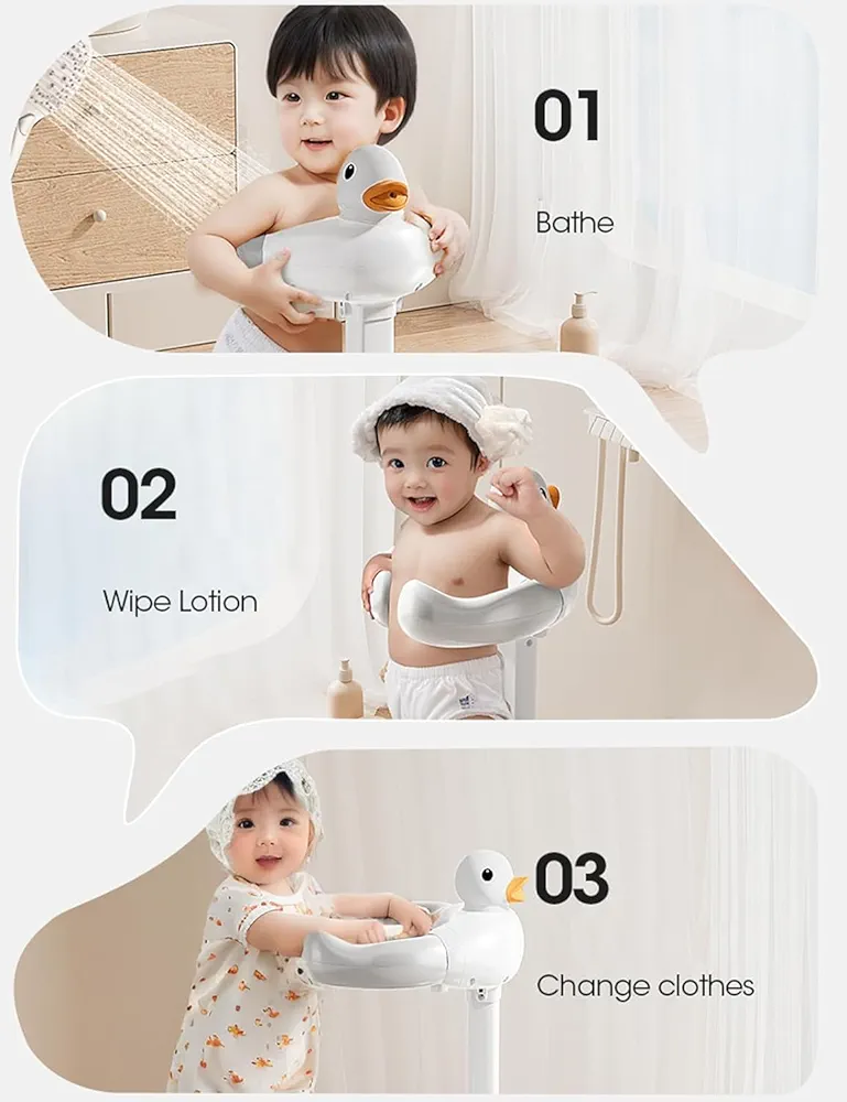 Standing fun shower - baby bath help stand - Image 4