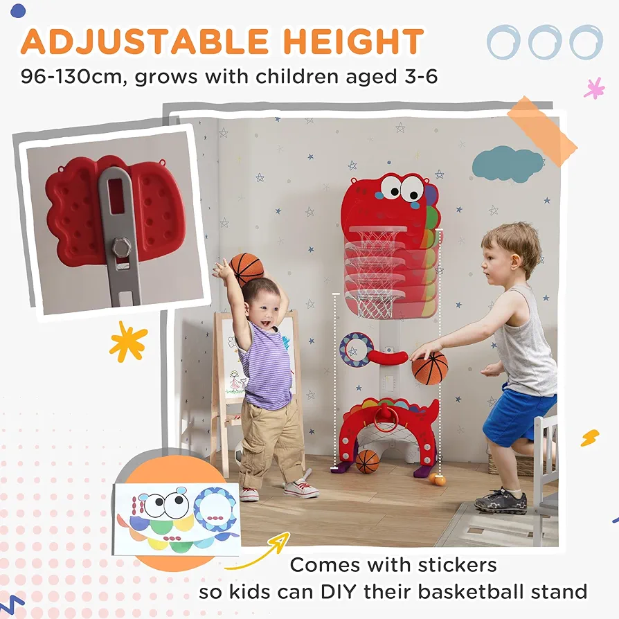5 in 1 Basketball play set - Image 5