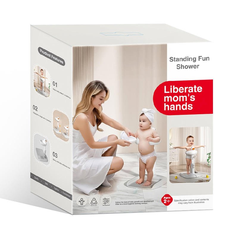 Standing fun shower - baby bath help stand - Image 7